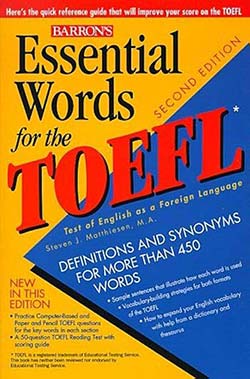 آزمون Essential Words for the TOEFL