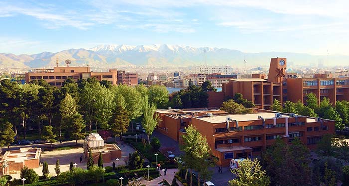 دانشگاه محوطه دانشگاه شریف